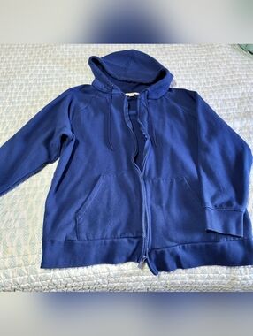 Classic Royal Blue Zip-Up Hoodie
